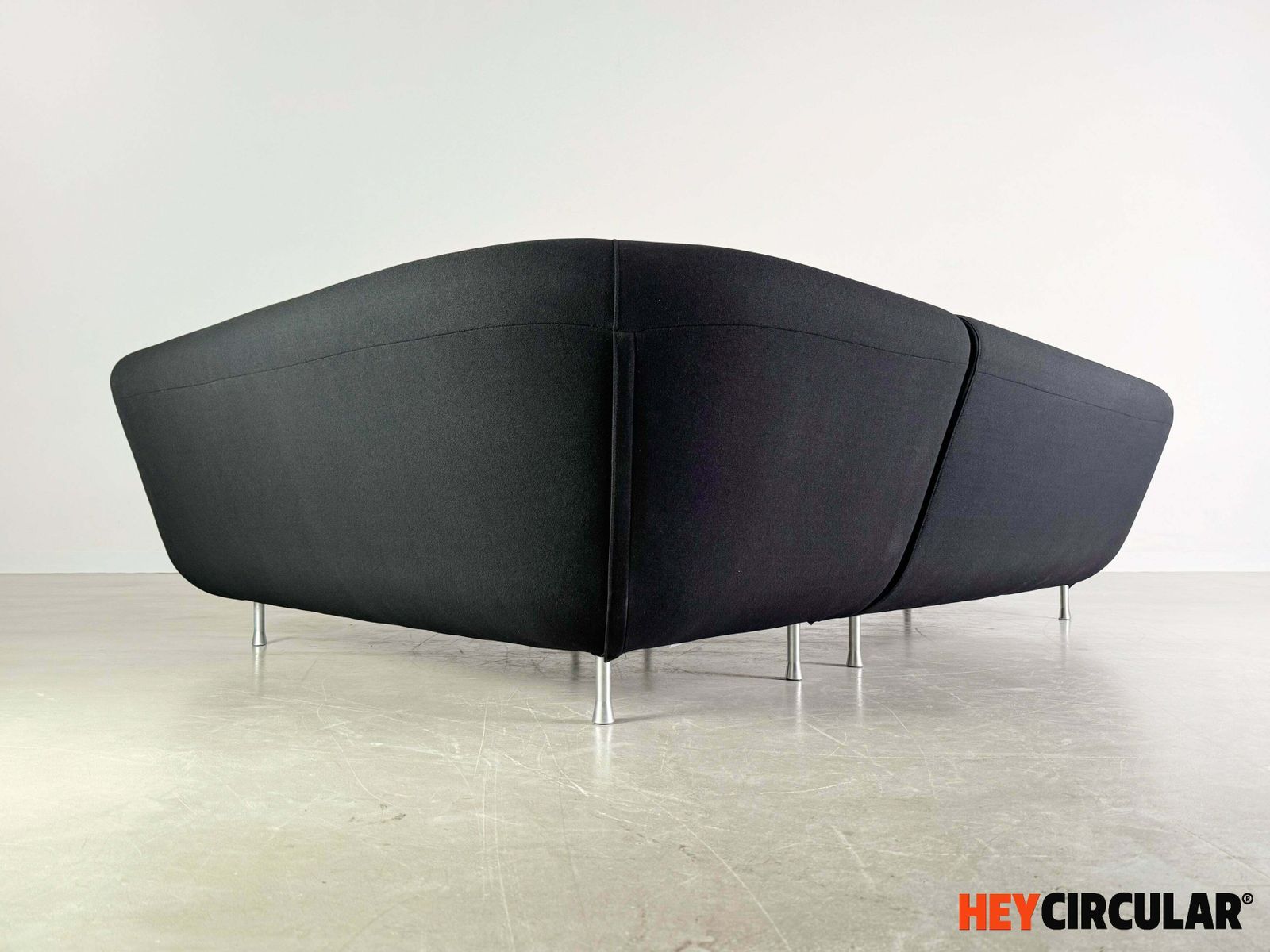 photo for sale Original Ligne Roset Sofa Yang Couch François Bauchet Kvadrat Black
