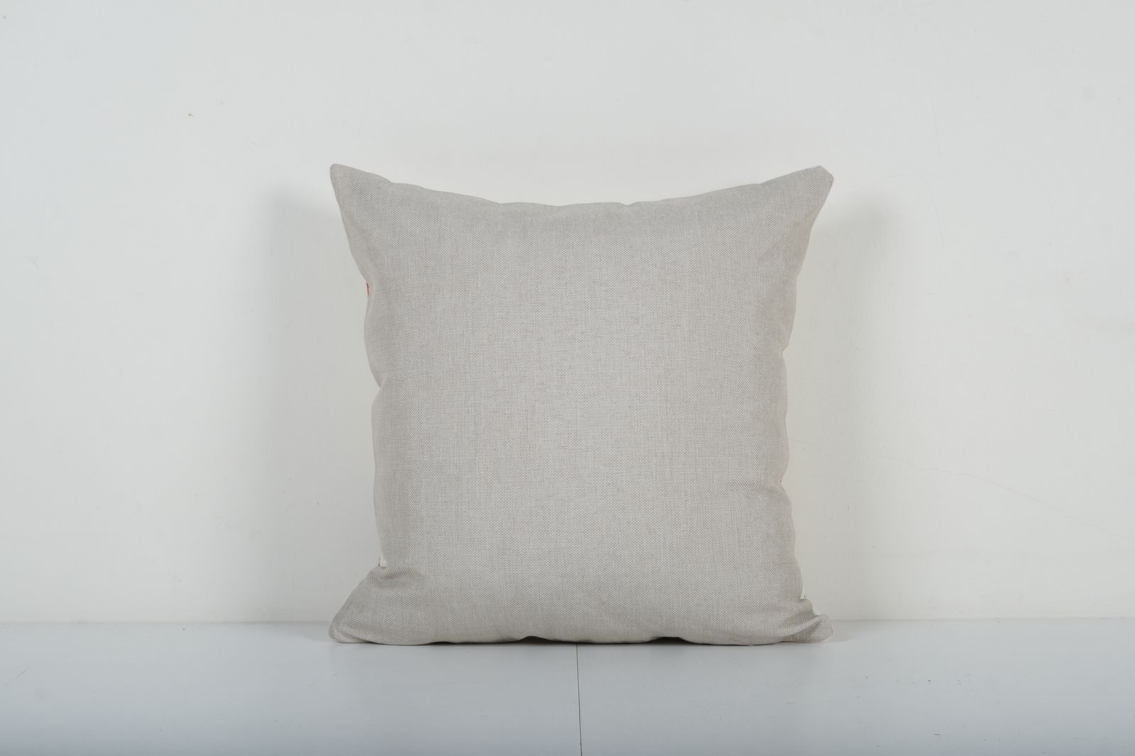 Animal Motif Suzani Pillow, Vintage Embroidered Textile From Bukhara, Flamingo Motif Suzani Cushion Cover photo furniture