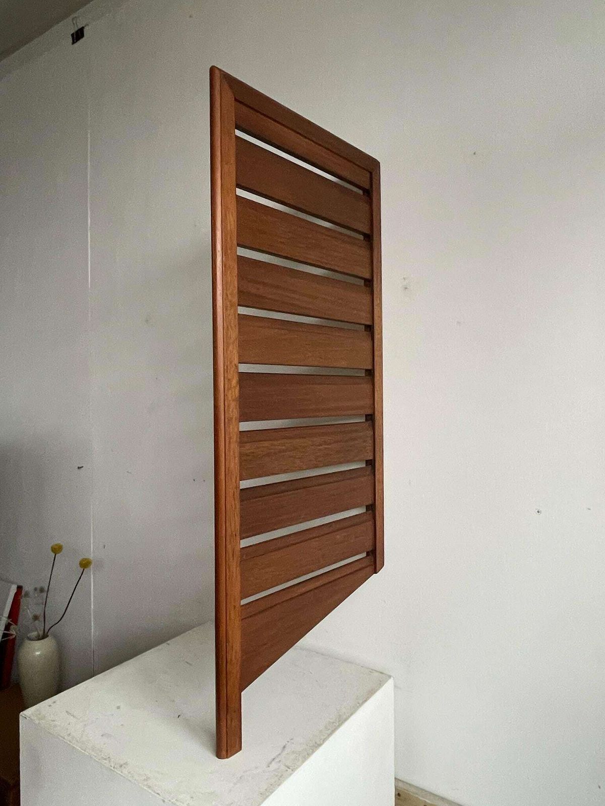86cm X 35/37.5cm Wooden Short Deep Staples Ladderax Lean To One Foot Ladder (13g)