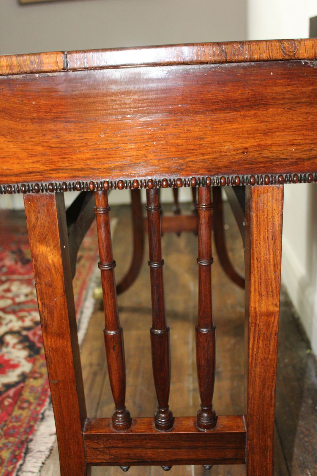 photo furniture Regency Rosewood Library Table