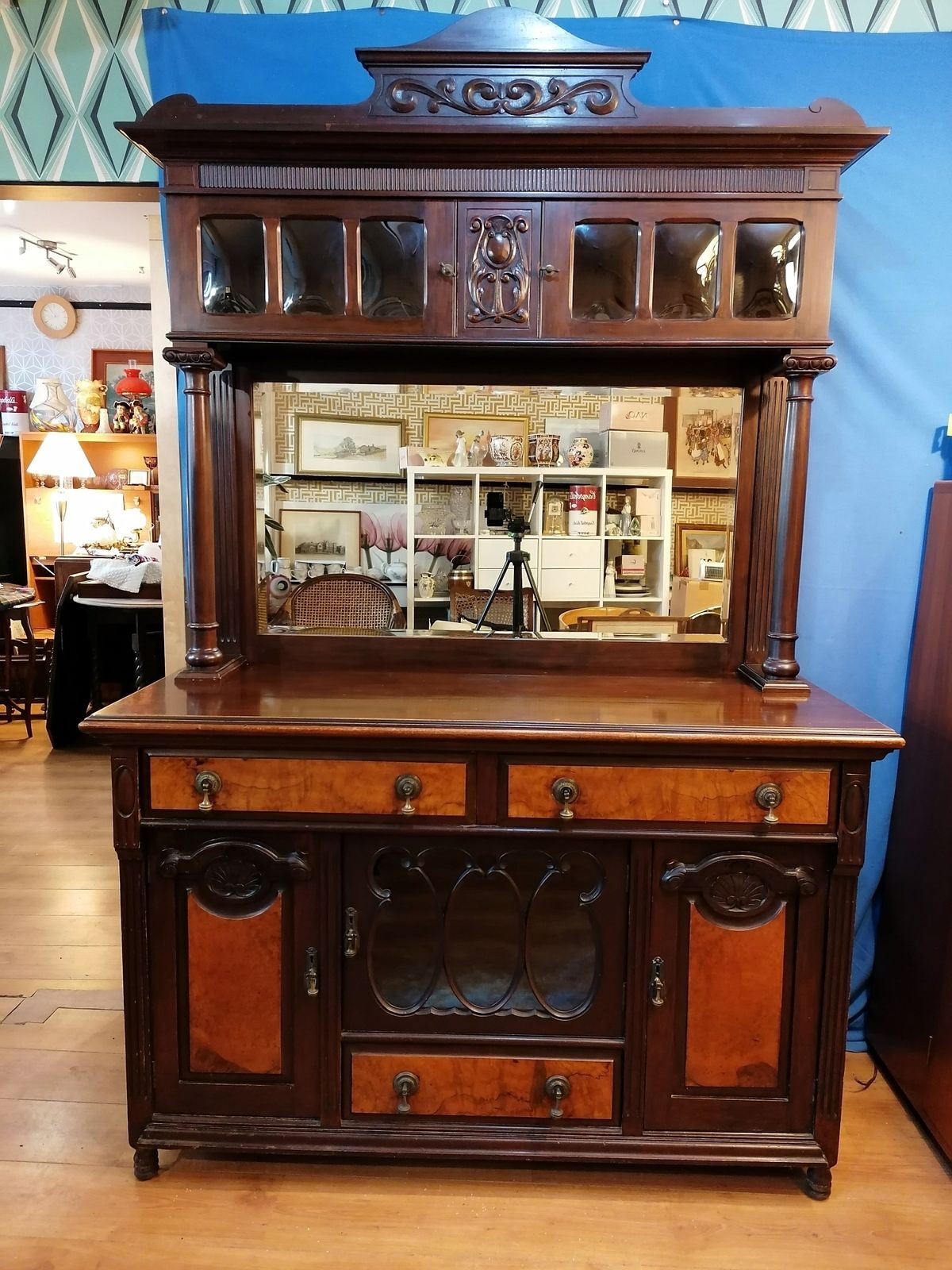 Sideboard  Vintage 1910s, Mahogany photo furniture