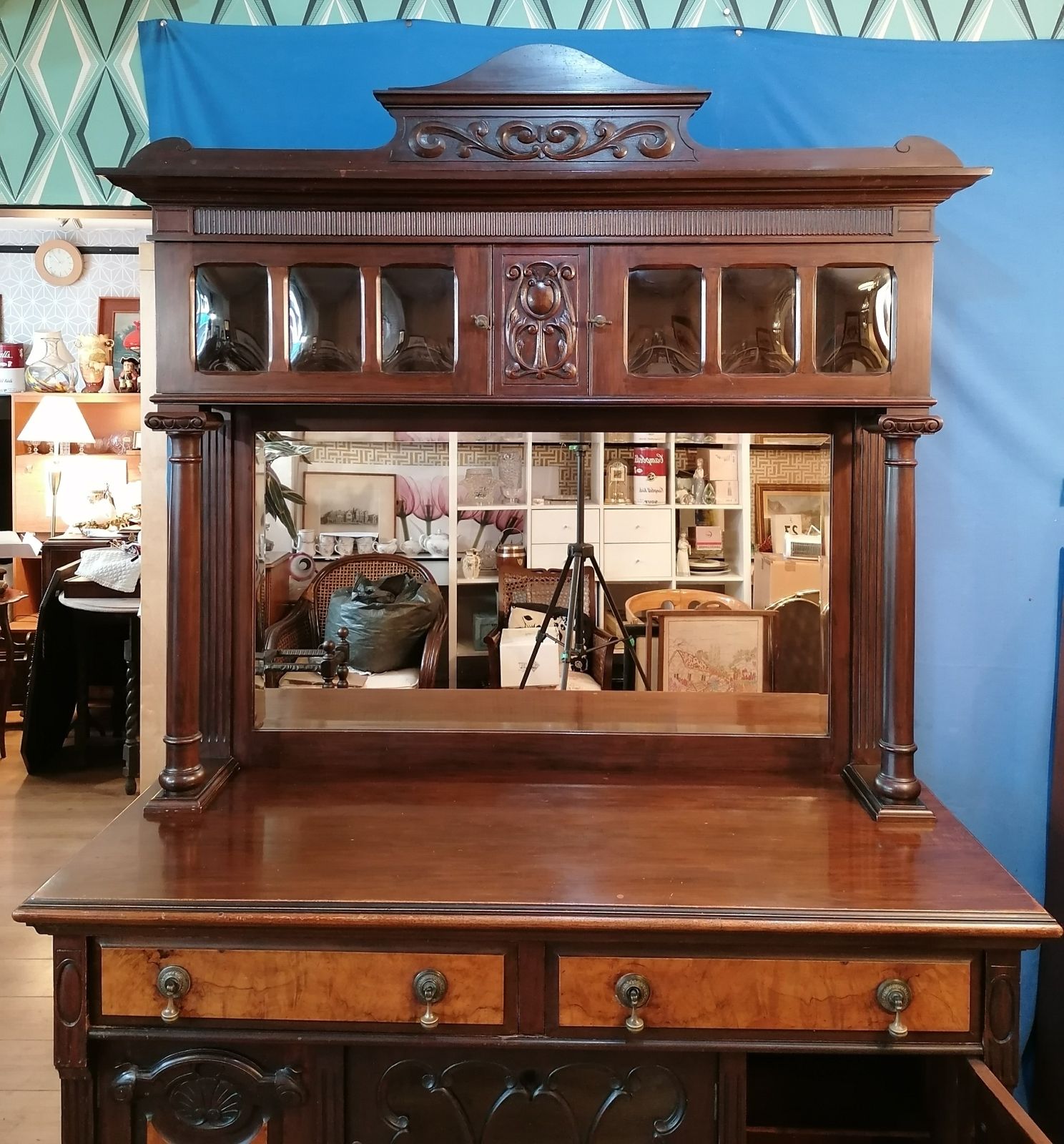 photo for sale Sideboard  Vintage 1910s, Mahogany