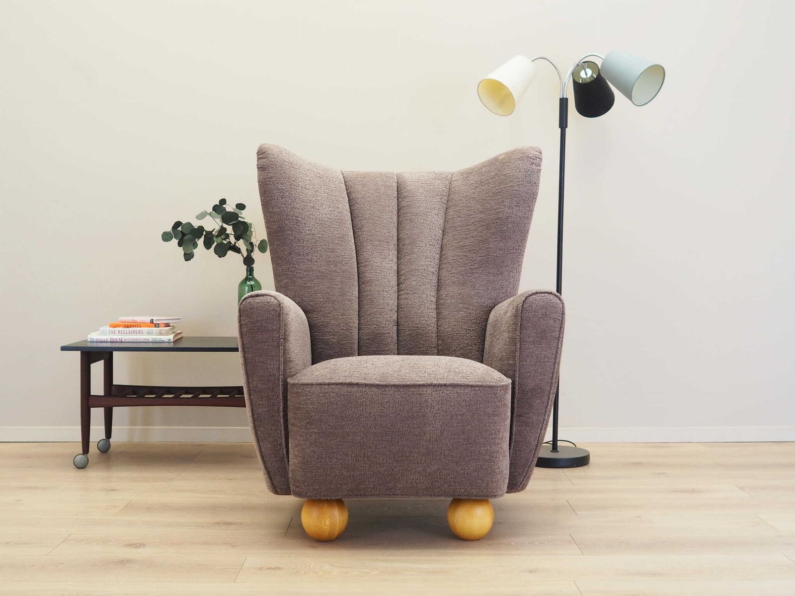 Grey Armchair, Scandinavian Design, Production: Denmark photo furniture