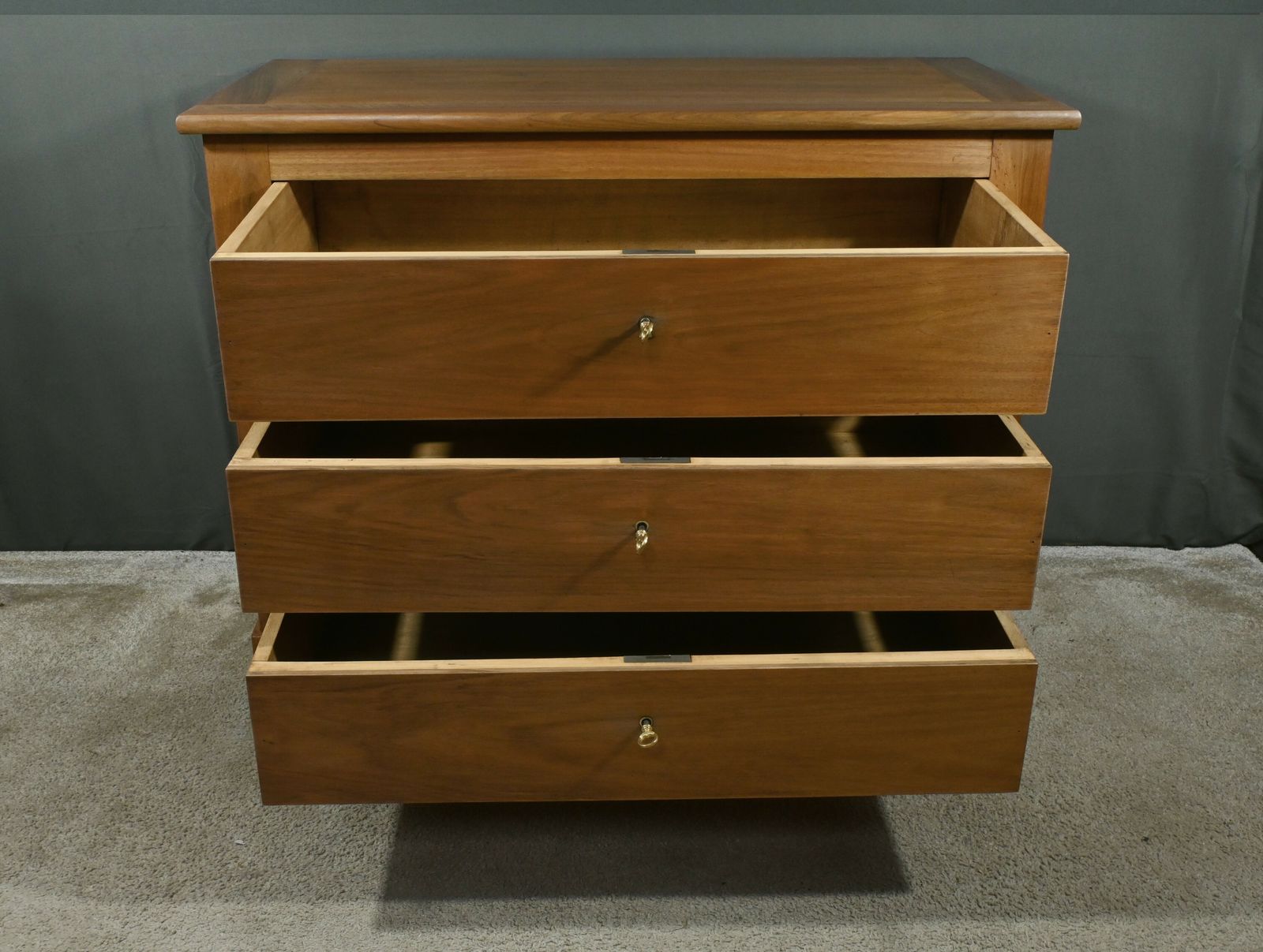 Walnut Chest Of Drawers, Restoration Style – Late 19th Century photo Furniture
