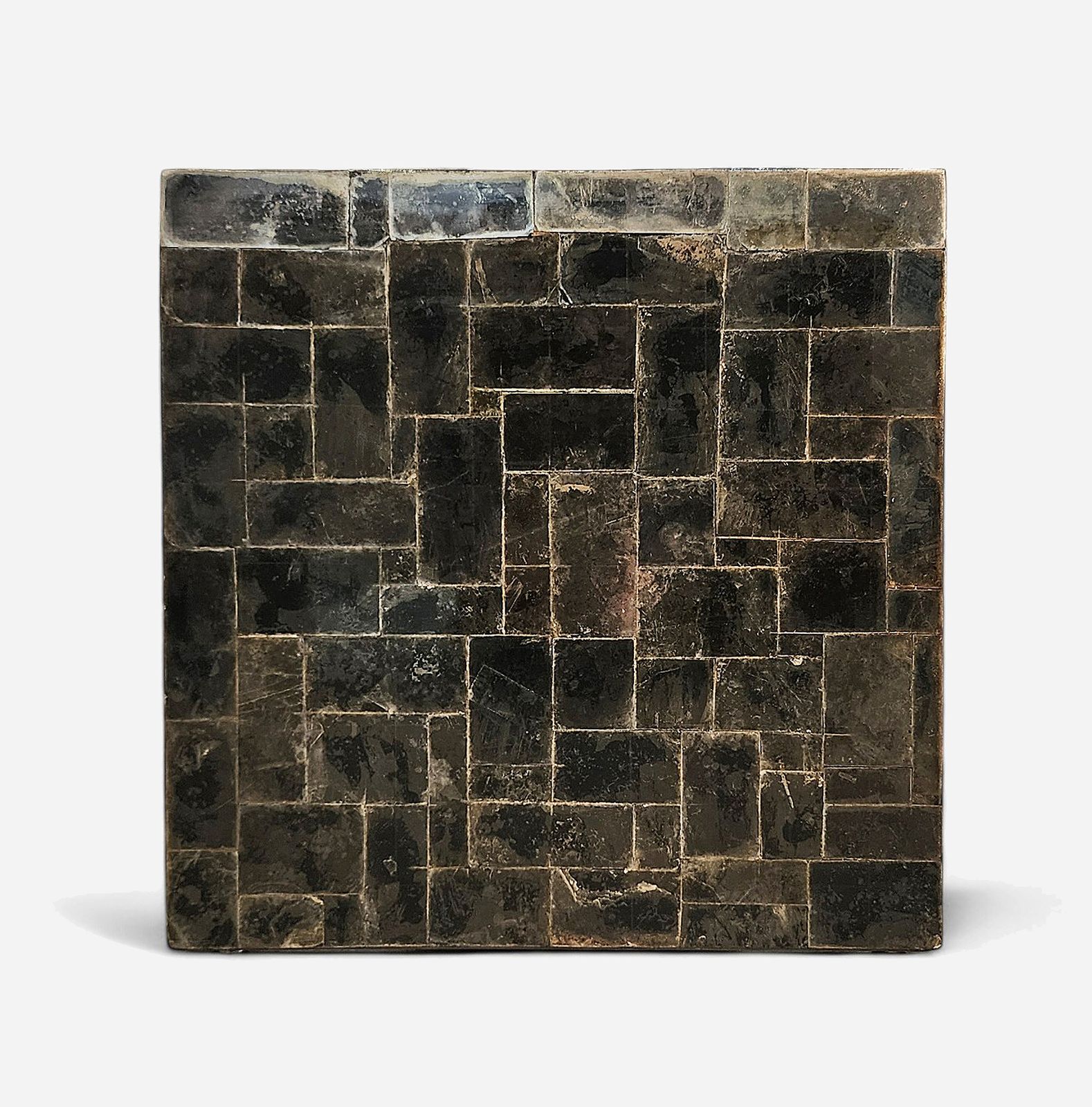 1920s Art Déco Rectangular Mica Covered Wood Auxiliary End Table By Jean Michel Frank, France photo 36000.0