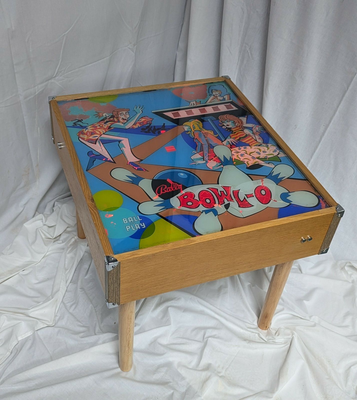 photo for sale Pinball Backglass Table