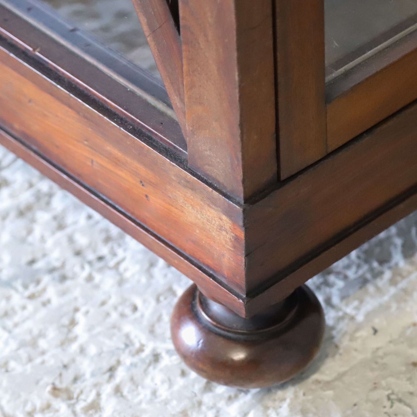 photo for sale Mid Century Mahogany Display Cabinet In The William IV Style