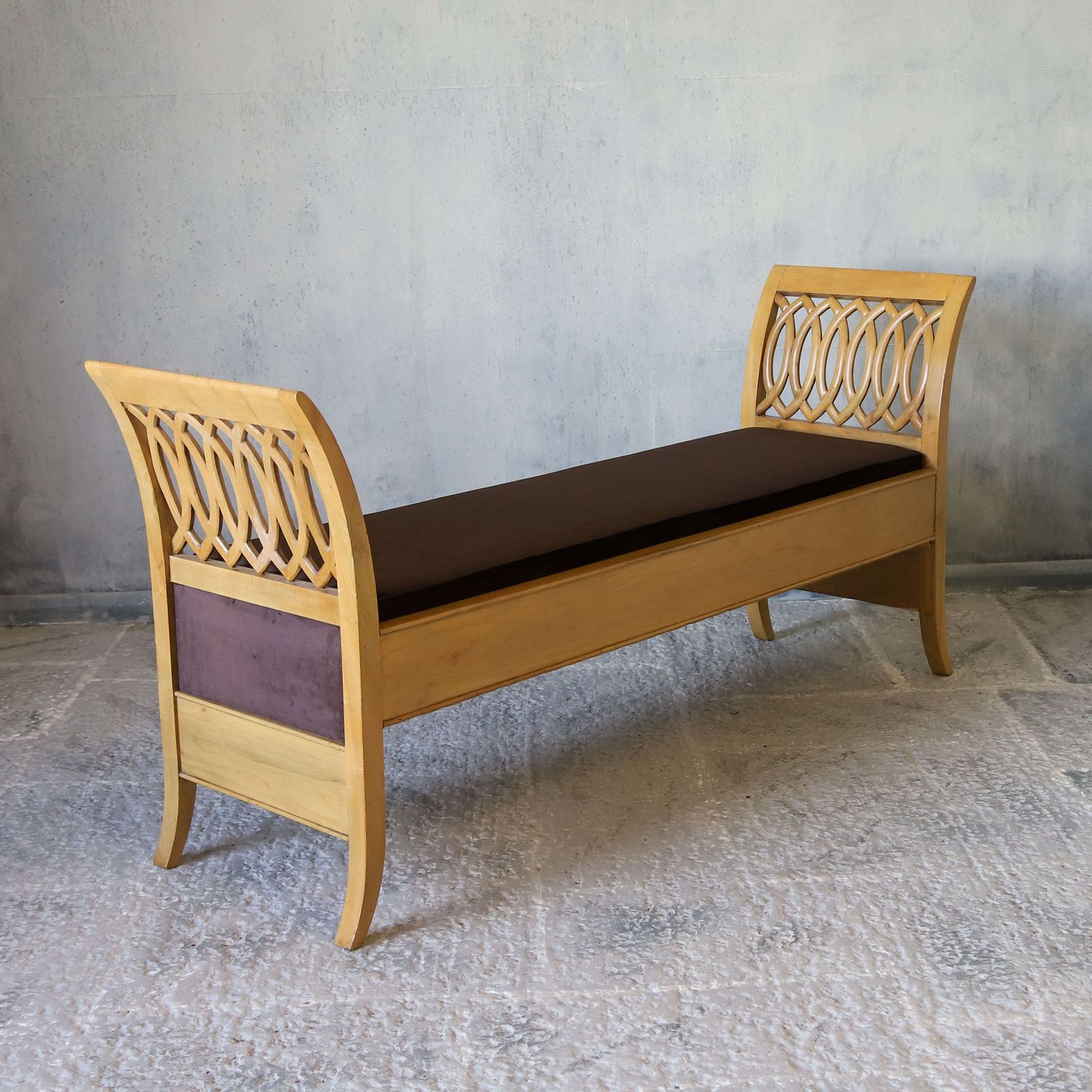Italian 1940s Daybed Window Seat Attributed To Paolo Buffa photo buy