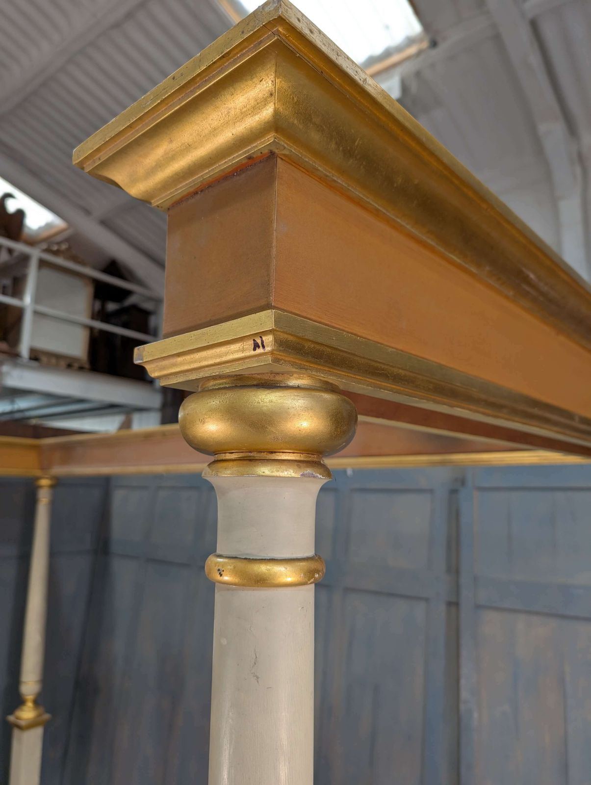 Rare Church Baldacchino Altar Canopy Canopy Of State photo buy