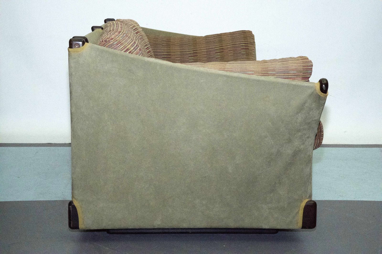 Rare Italian Love Seat, Model Violoncello, Designed By Piero De Martini For Cassina, Italy, 1970s. photo Furniture