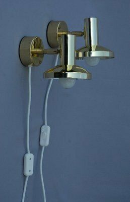 Model 295l Wall Lamps By Hans Agne Jakobsson For Hans Agne Jakobsson Ab, 1980s, Set Of 2 photo furniture