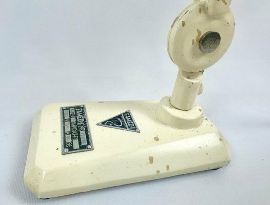 Industrial Polish Famed Medical Lamp, 1950s photo vinterior