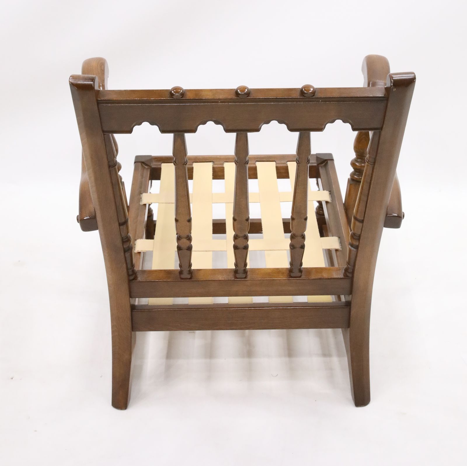 Ercol Windsor Easy Chair Frame Model 445 1970s Newly Webbed Free Uk Delivery photo Furniture