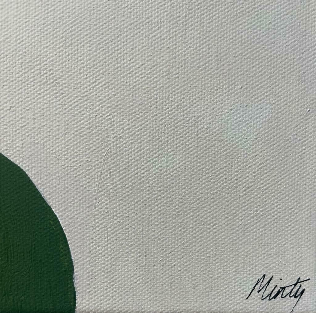 Minty Ramseybritish Contemporary Artstist Large Triptych Set Of 3   Green Abstracts2022 photo vinterior