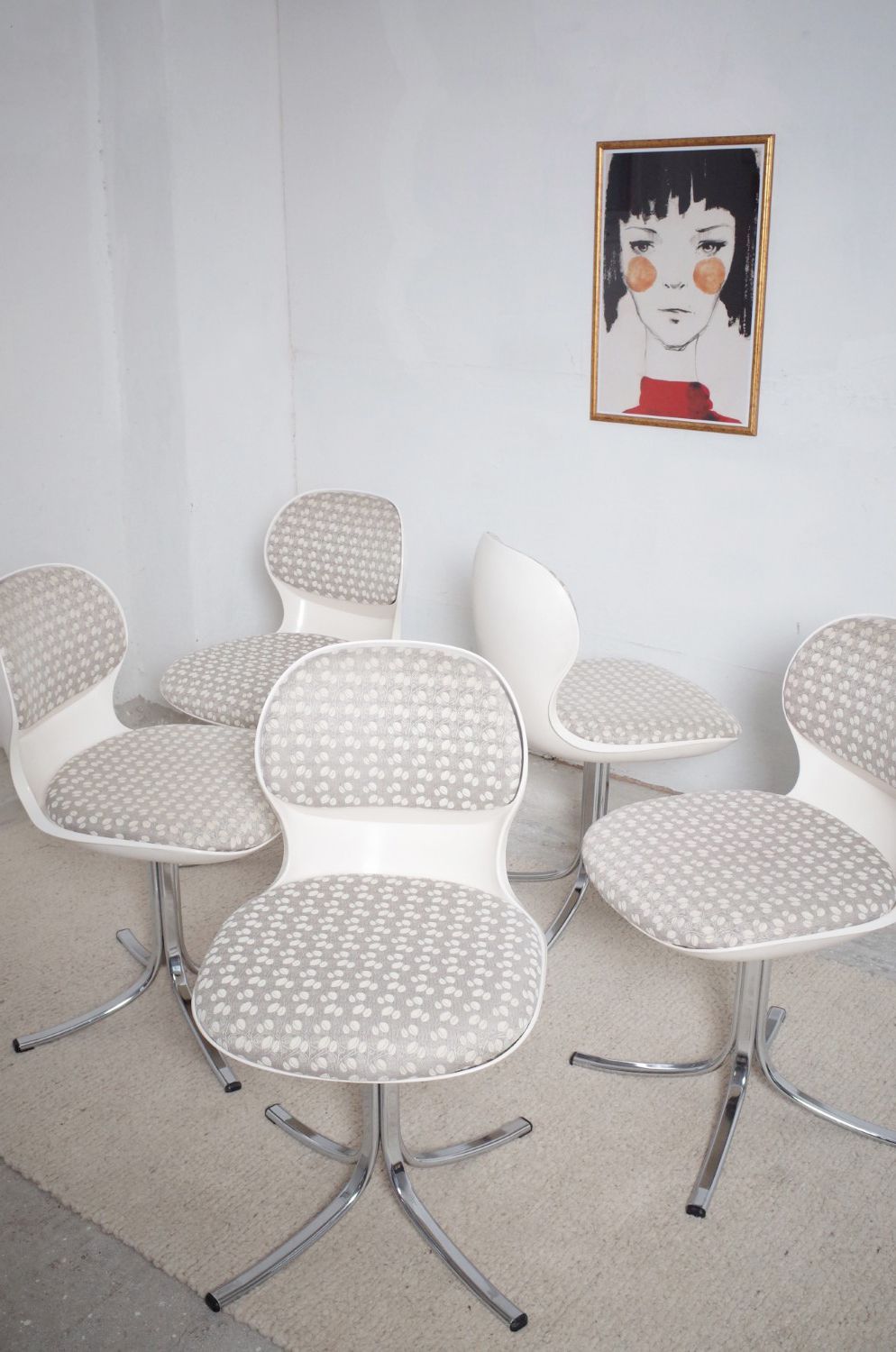 Space Age 7105 Chairs By Stoll Giroflex From The 1970s photo furniture