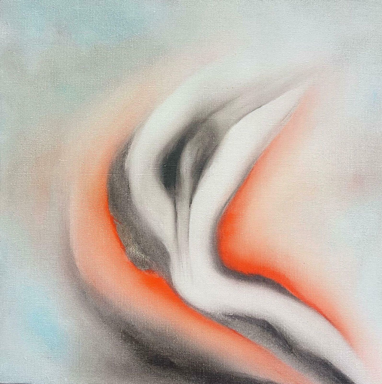 Jack Penouelfrench Surrealist Oil Painting Evolving Shapes And Movement
