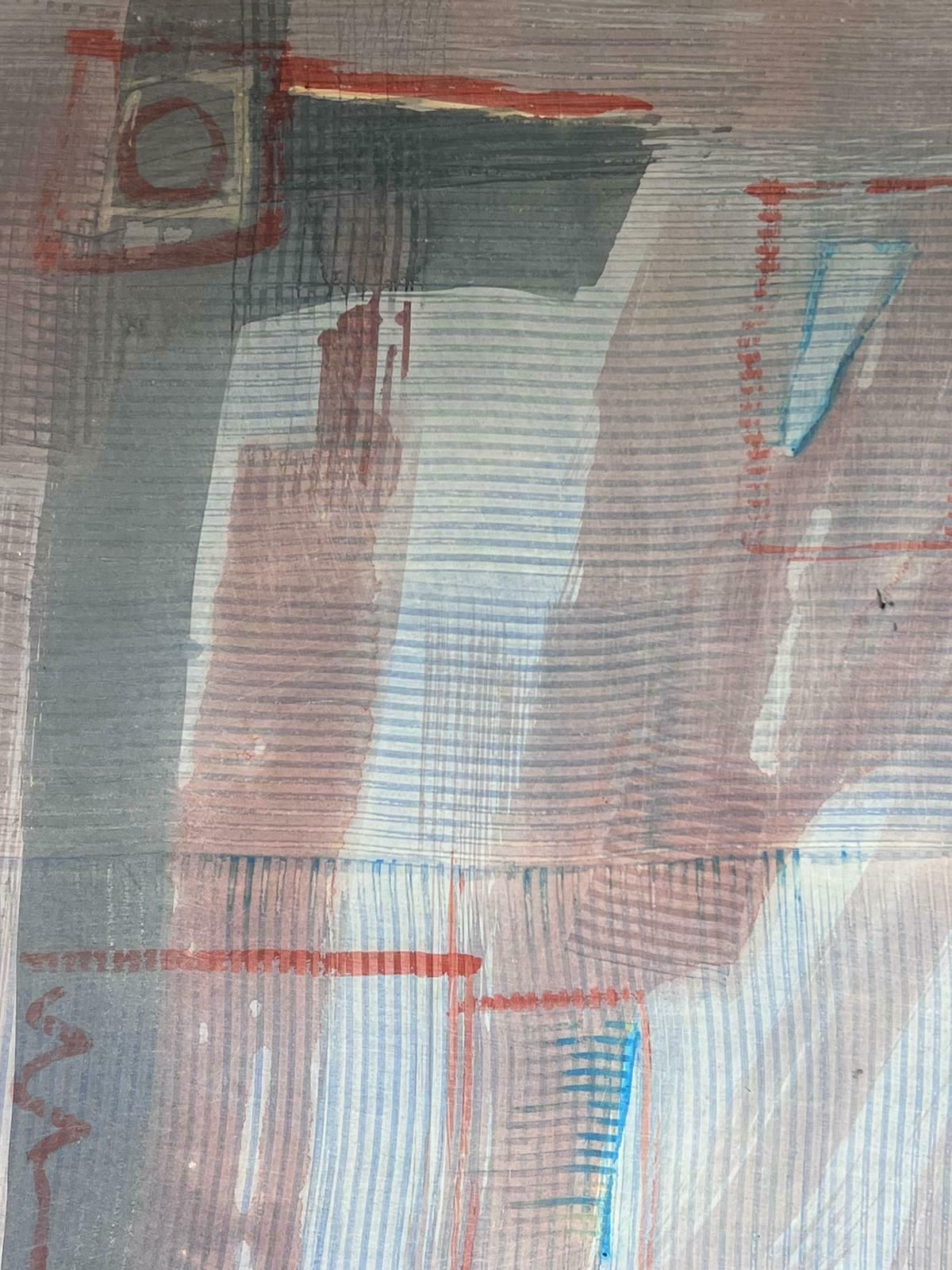 Jacques Coulais (1955 2011)huge French Expressionist Abstract Original Painting Artists Studio Provenancemid 20th Century photo vinterior