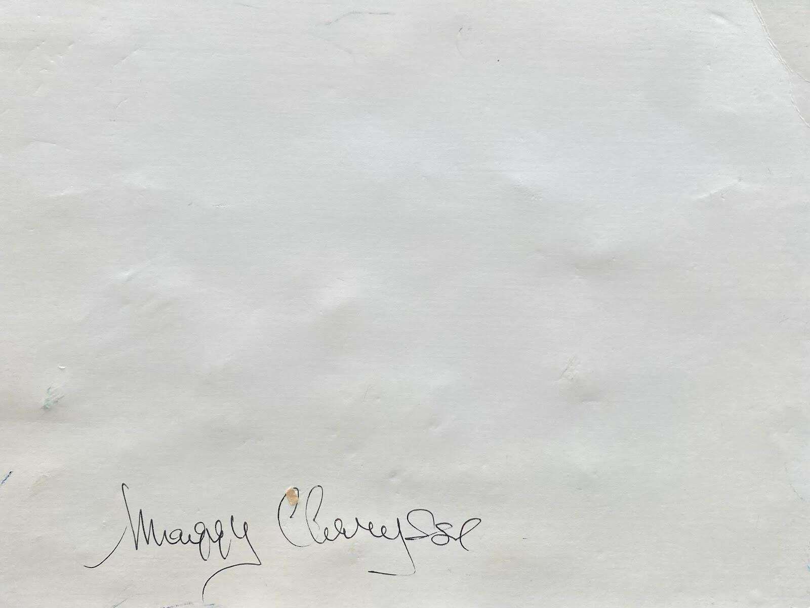 Maggy Claryssebright & Colorful French Landscape Impressionist Oil Painting Floral Meadowc.2000 photo Art