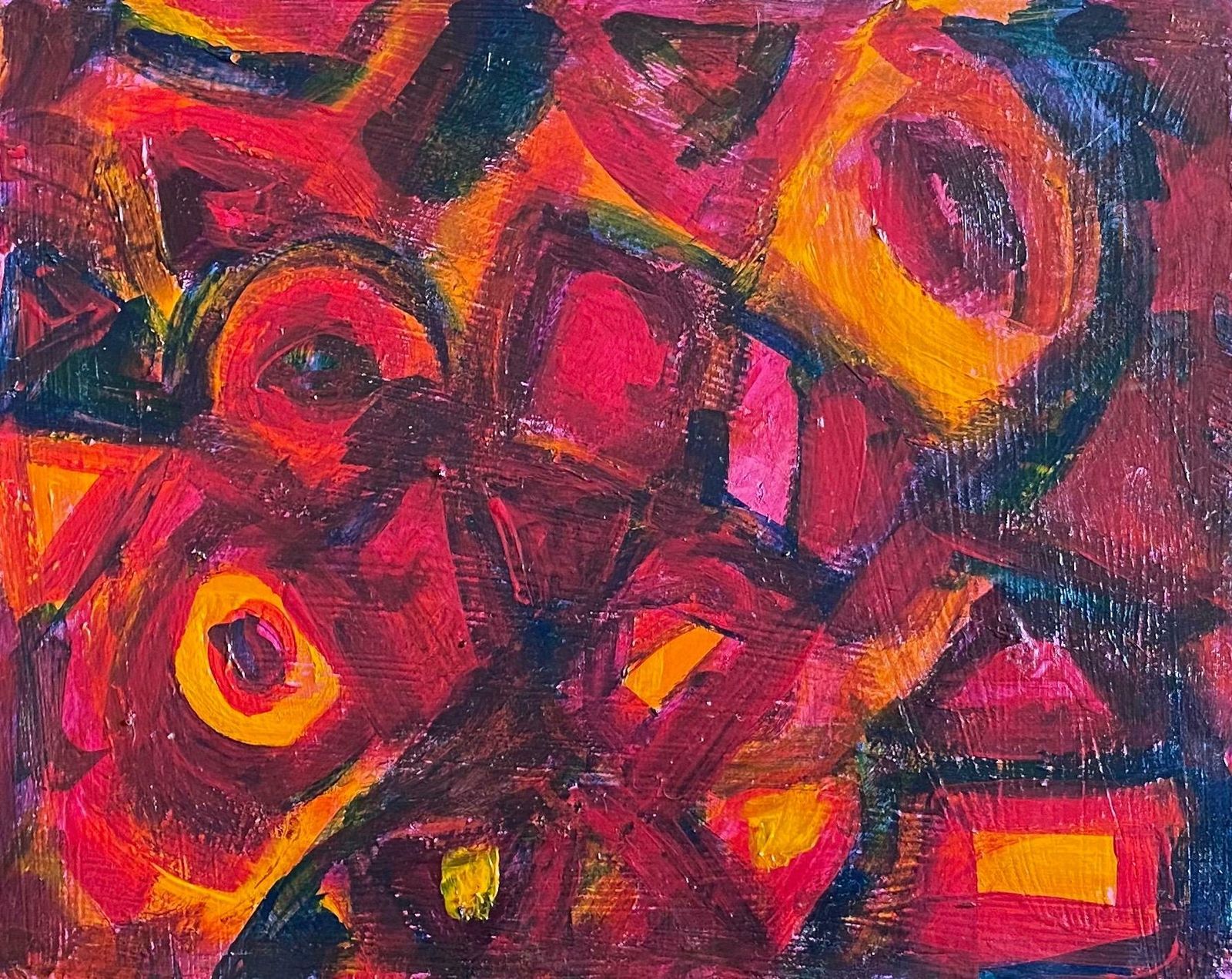 Sally Bradshawsally Bradshaw (B.1962) Contemporary Abstract British Painting   Coloursc.2019