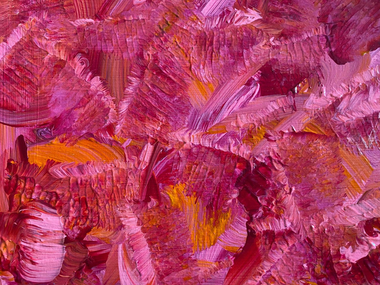Sally Bradshawsally Bradshaw (B.1962) Contemporary Abstract British Painting   Pinksc.2019 photo for sale