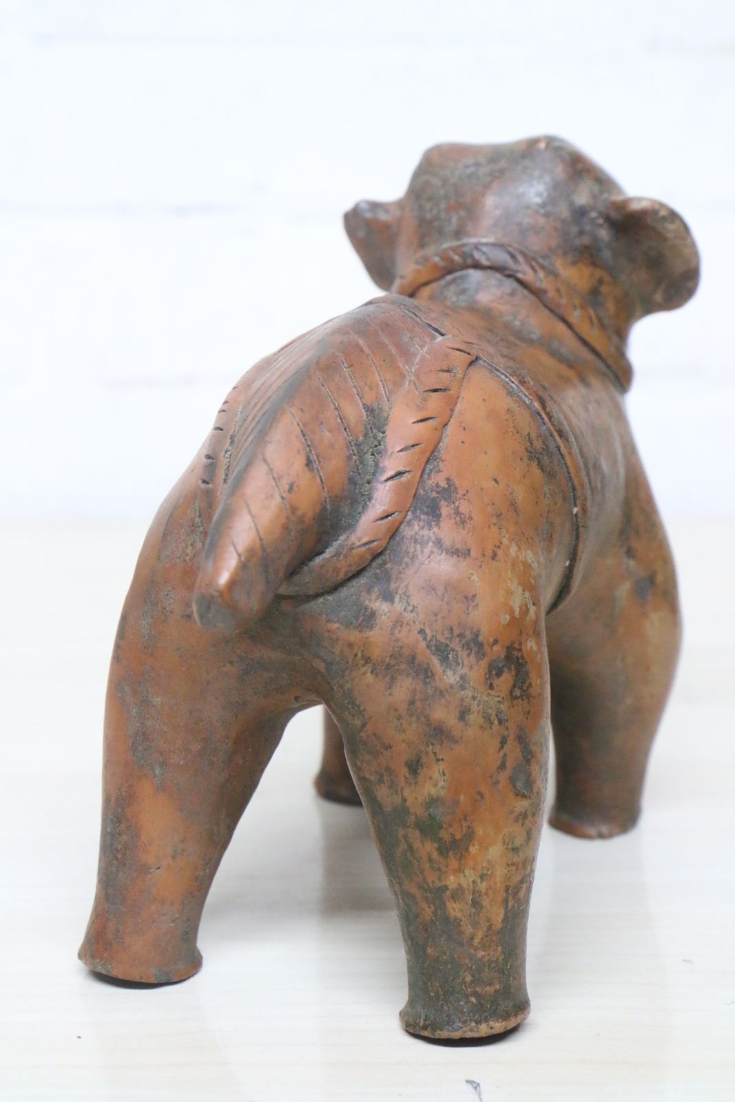 photo for sale 19th Century African Pottery A Collection Of 4 Hand Made Ceremonial Animal Figures