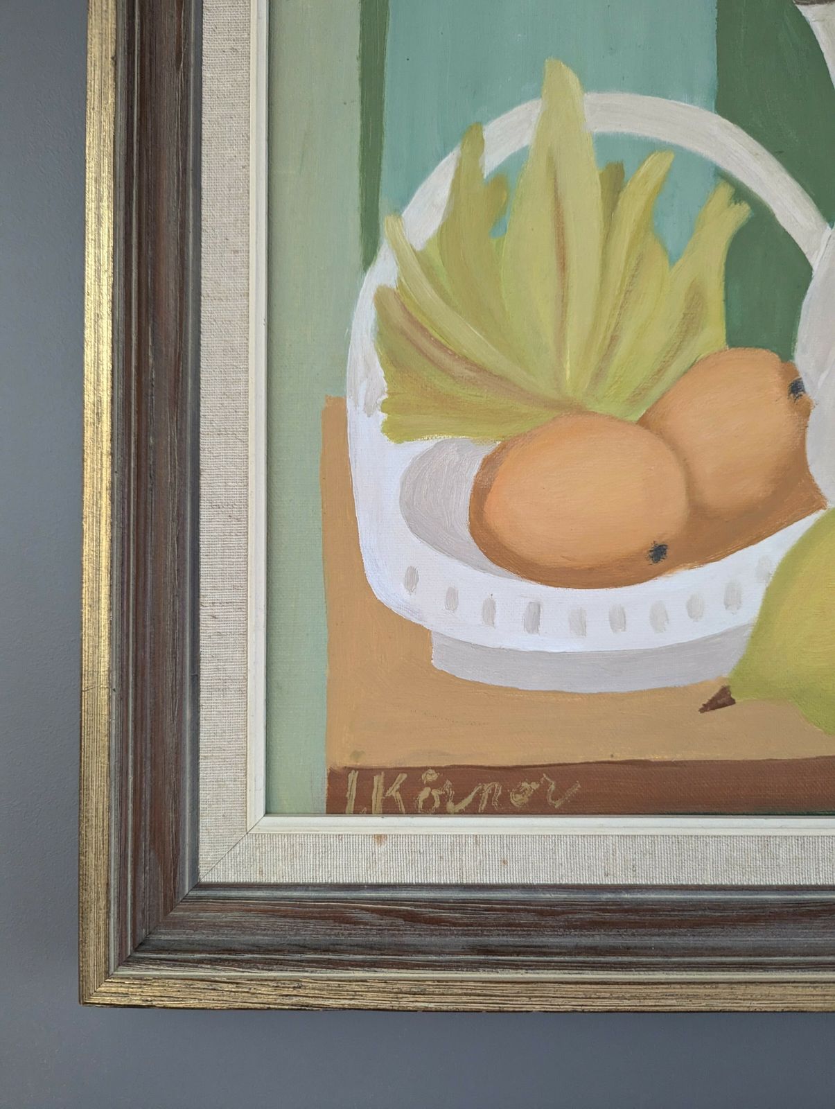 photo for sale Teapot And Fruits Oil Painting