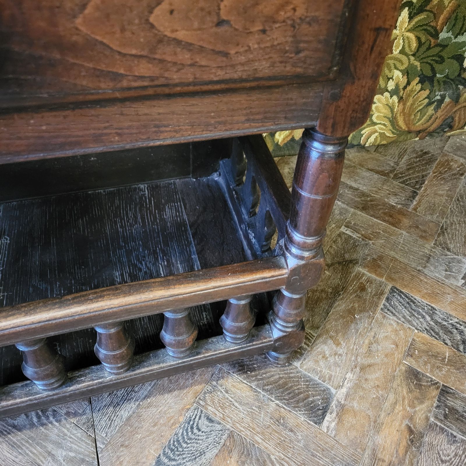 Antique French Chestnut Food Cupboard photo Furniture