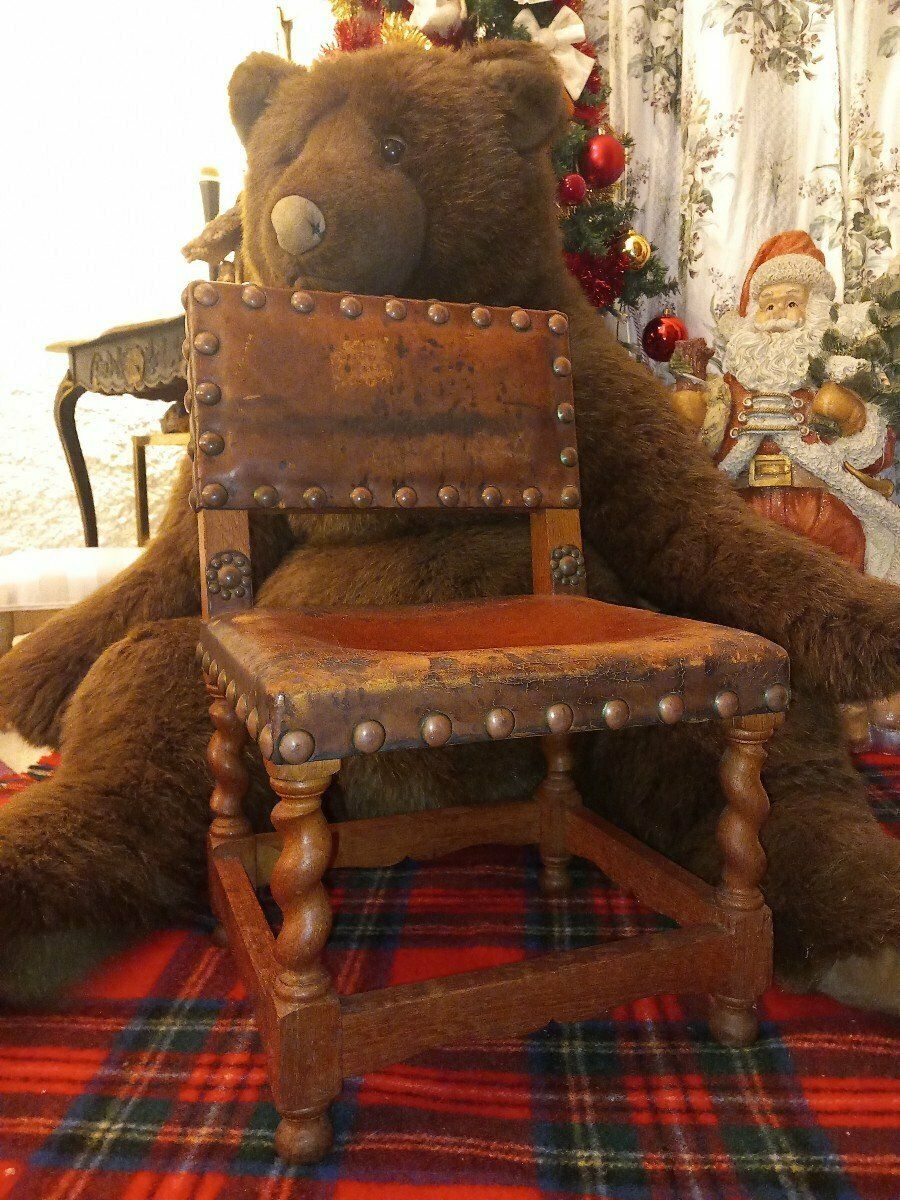 Pair Of Louis XIII Style Children's Chairs photo furniture