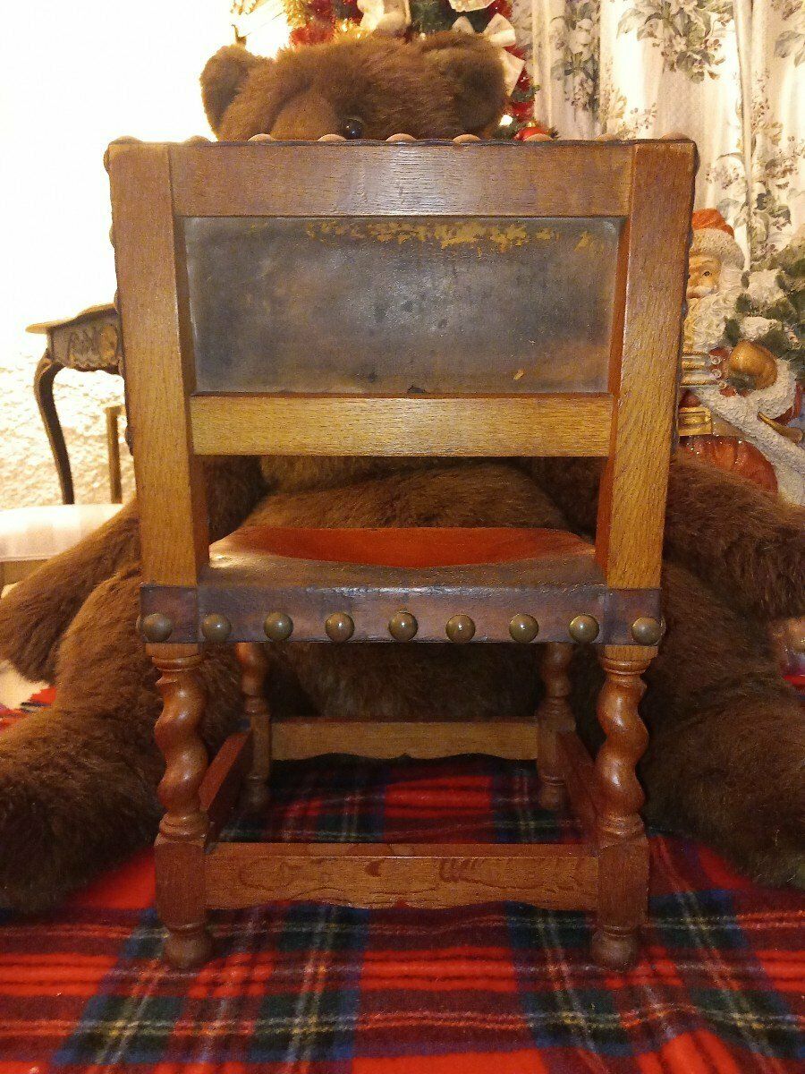Pair Of Louis XIII Style Children's Chairs photo for sale