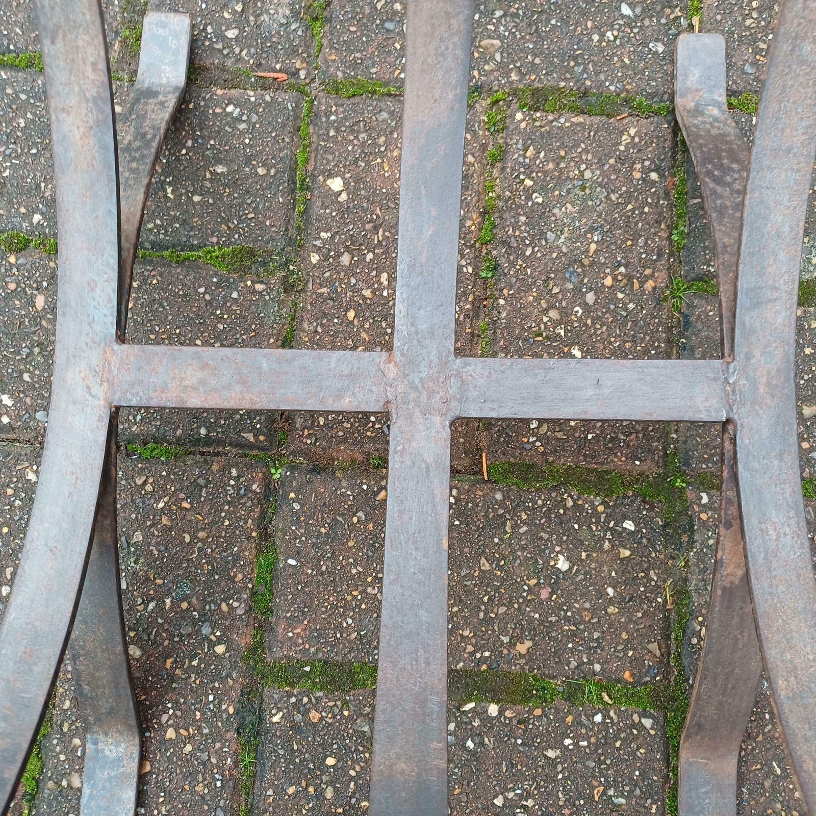 photo furniture Beautiful Vintage Iron Or Steel Metal Fire Basket Delightful Age Worn Finish.