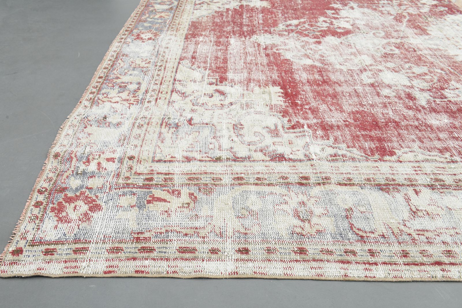 250x335 Cm Area Rug For Living Room, Kitchen Decor, Turkish Vintage Rugs, Pink Beige Oushak Carpet, photo buy