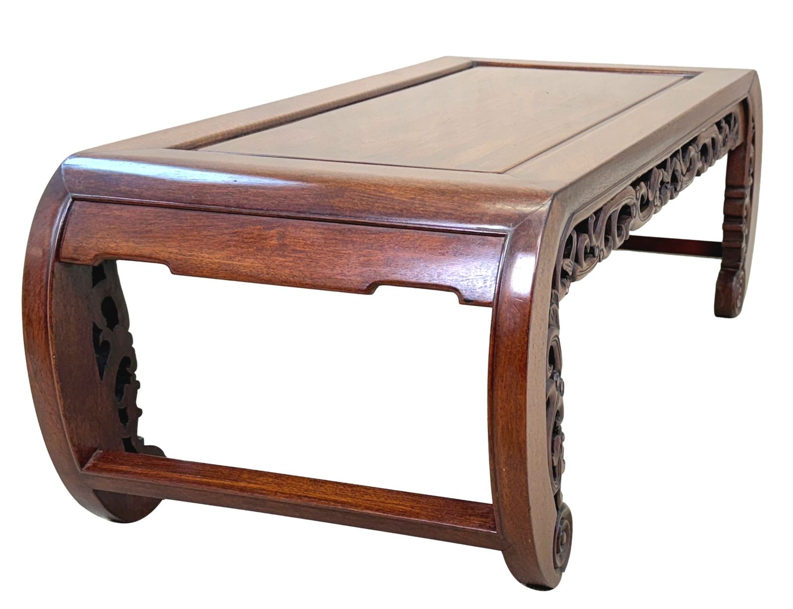 19th Century Oriental Hardwood Opium Coffee Table (China, Circa 1880) photo furniture