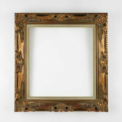 Gilded Wooden Painting Frame, Belgium, 1960s