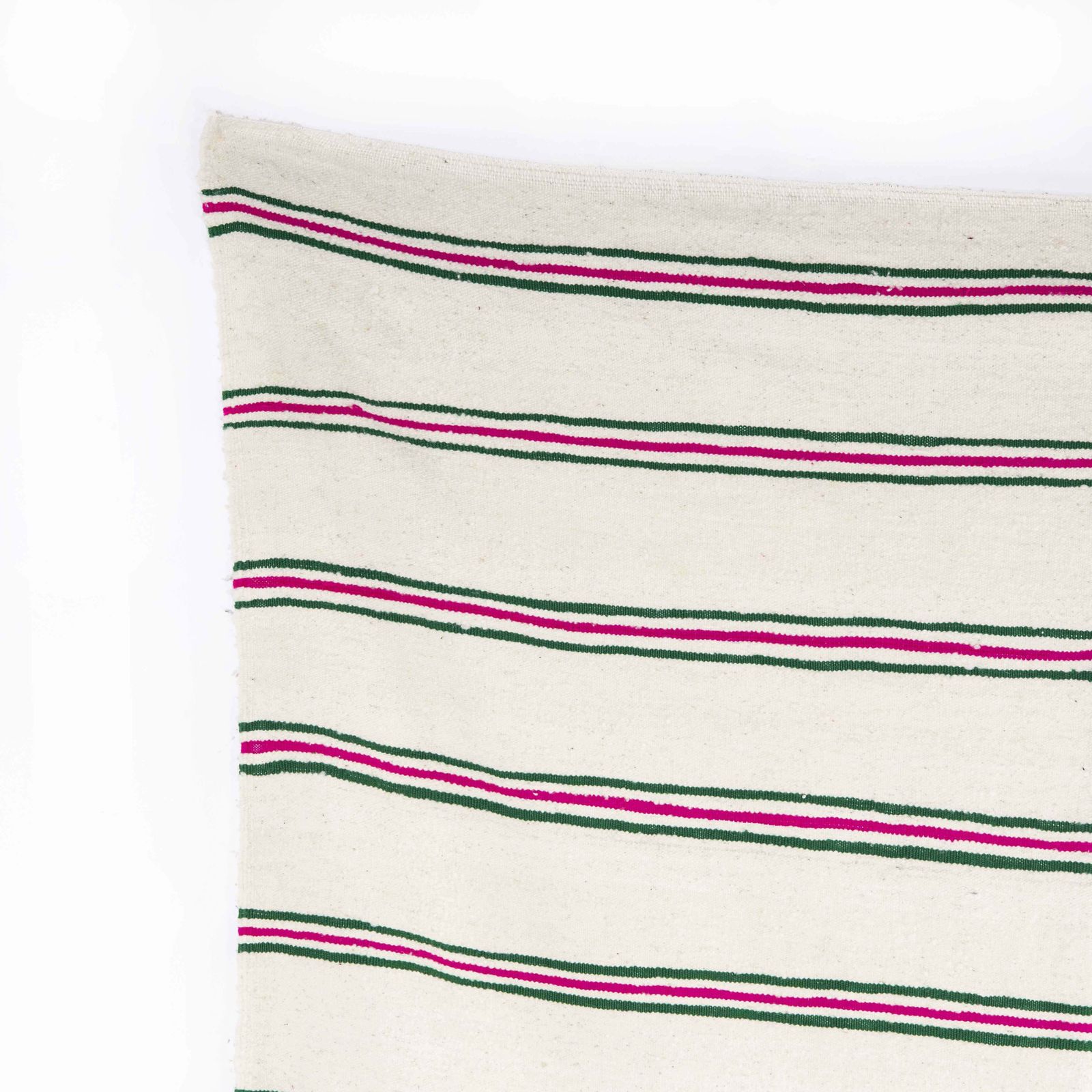 Vintage Berber Regular Stripe Hanbel Rug photo 375.0