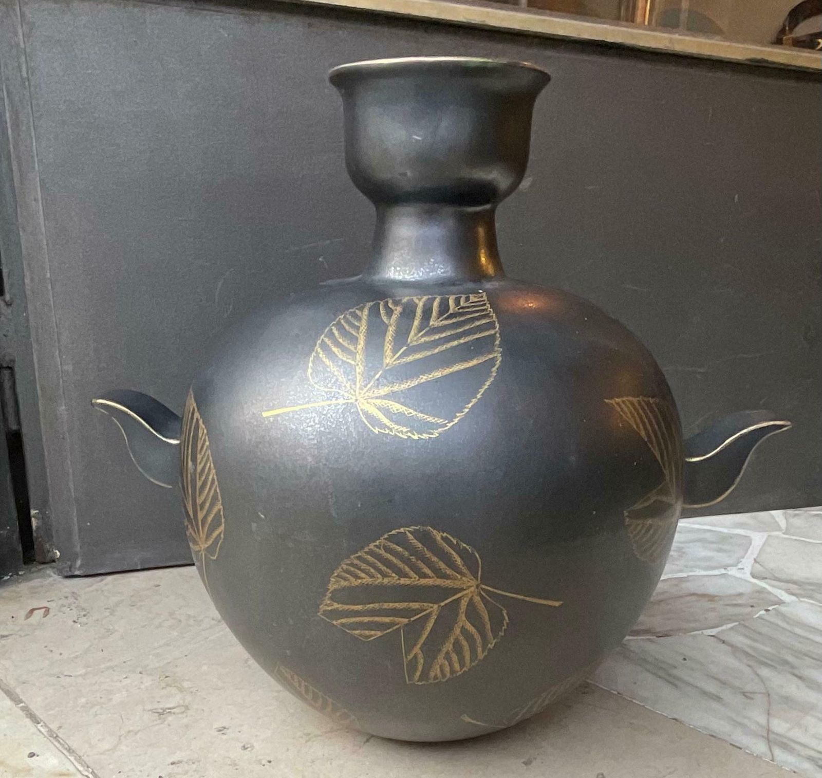 photo for sale Guido Andlovitz   Vase Model Monza 46  Glazed Strong Earthenware    Italy 1930