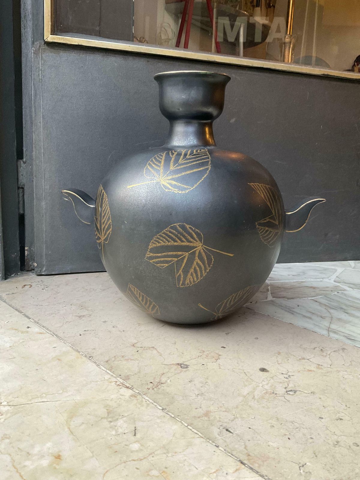 photo buy Guido Andlovitz   Vase Model Monza 46  Glazed Strong Earthenware    Italy 1930