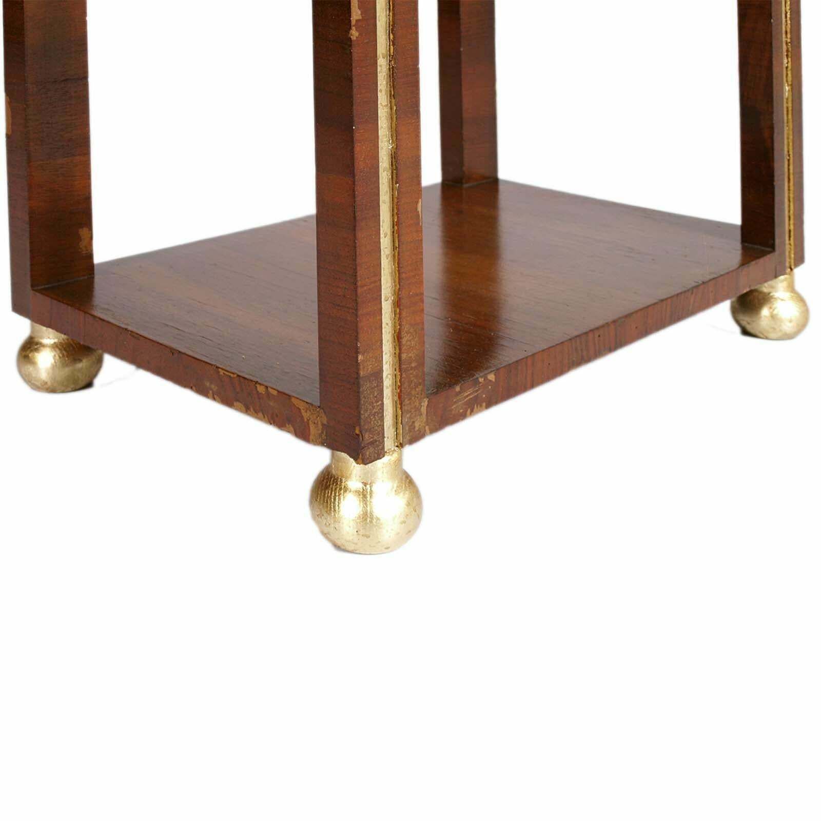 Nightsand Console By Atlier Di Varedo Osvaldo Borsani Attributable, Walnut Burl photo Furniture
