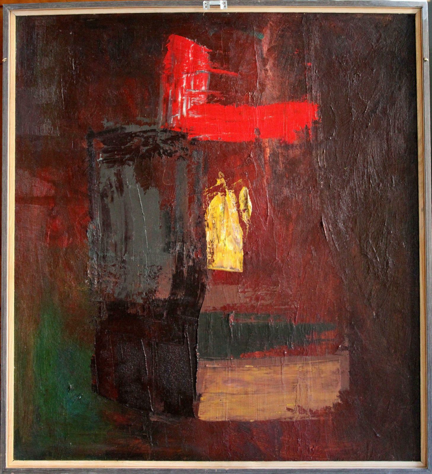 Aleksandr Rodin (1922 2001)flowers Of Life. Bilateral. Oil On Cardboard, 73x65 Cm photo Art