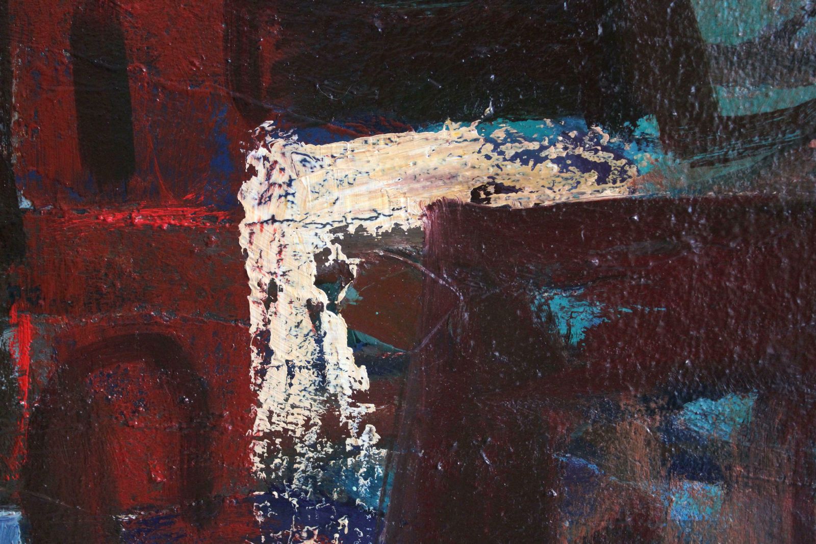 Aleksandr Rodin (1922 2001)by The River. Oil On Cardboard, 63x68 Cm photo for sale