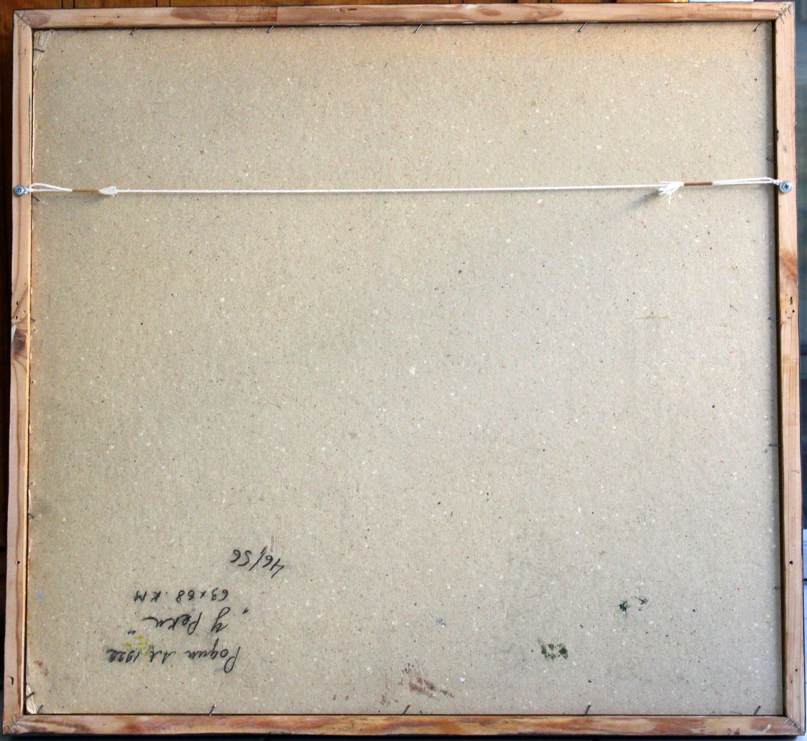 photo for sale Aleksandr Rodin (1922 2001)by The River. Oil On Cardboard, 63x68 Cm