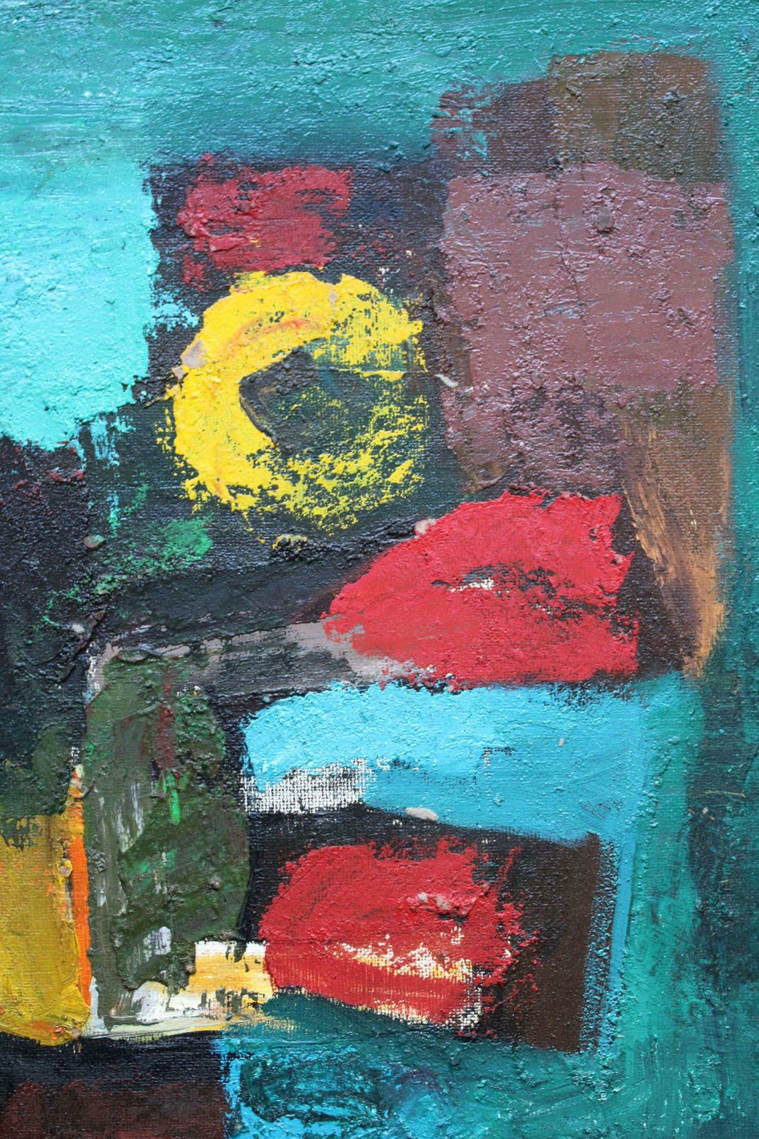 Aleksandr Rodin (1922 2001)composition With Flowers #2. Oil On Panel, 85 X 74.5 Cm photo Art