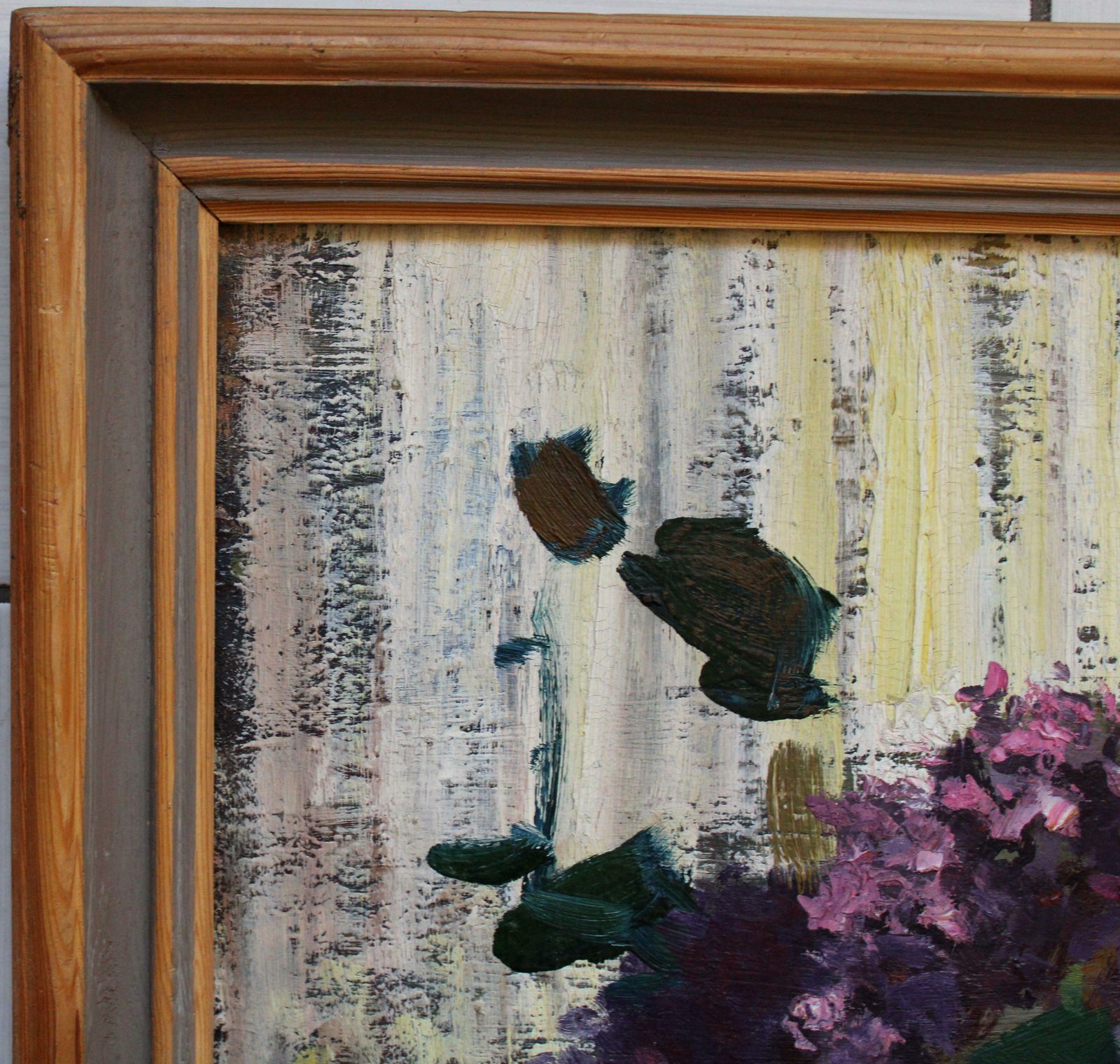 Alfejs Bromults The Purple Song, 1960. Oil On Cardboard, 68 X 80 Cm1960 photo vinterior