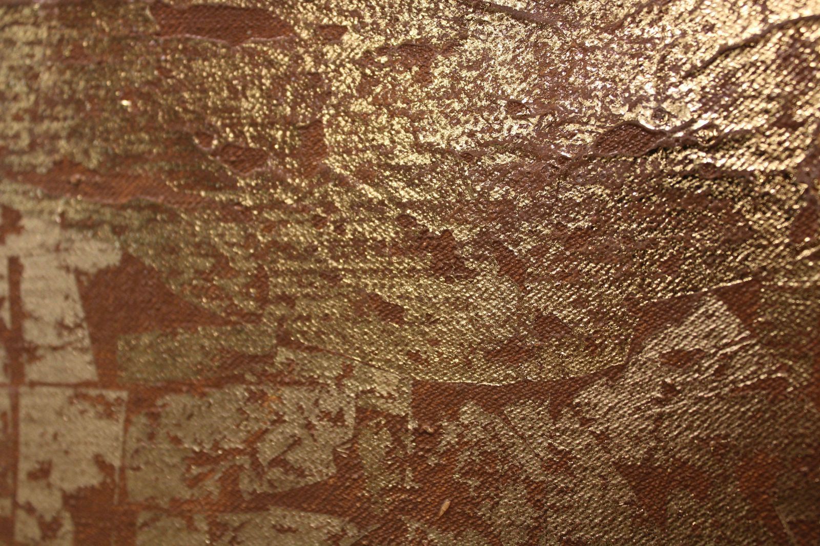 Victor Karnauh In The Lightness Of Gold. Oil On Canvas, 150 X 180 Cm photo vinterior
