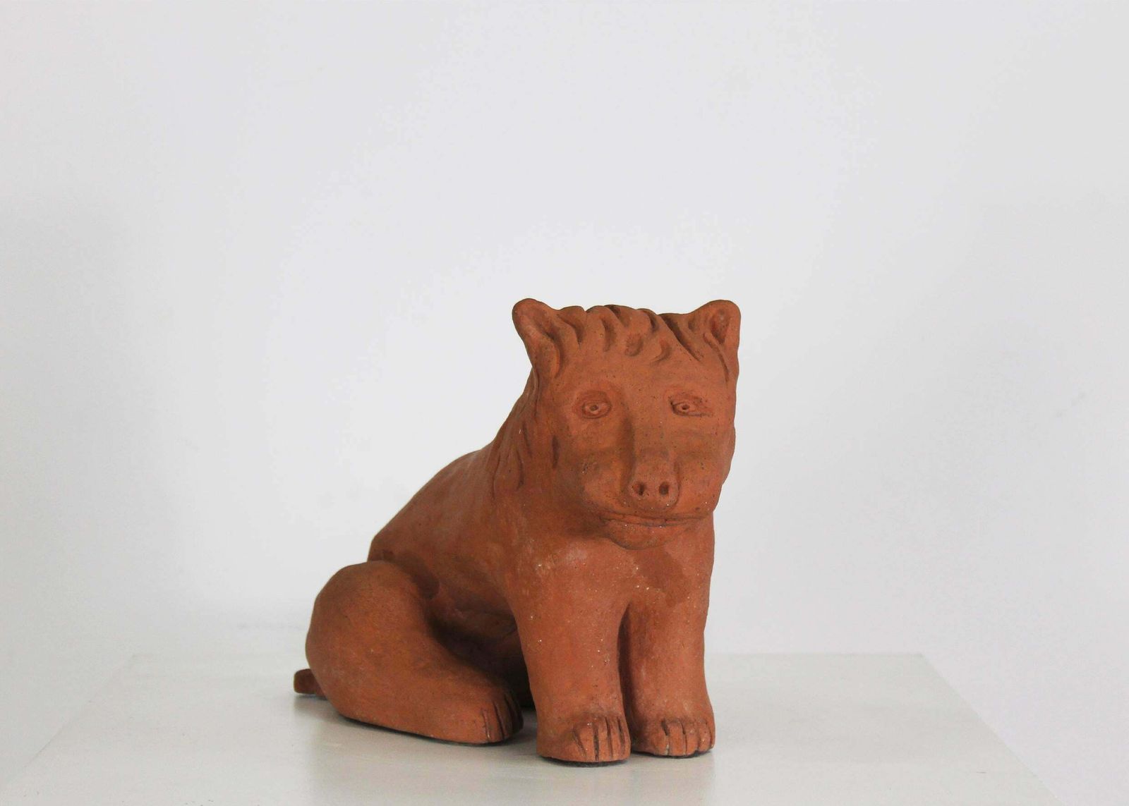 Nathalie Du Pasquier Sculpture Lion By Alessio Sarri 1990s photo furniture