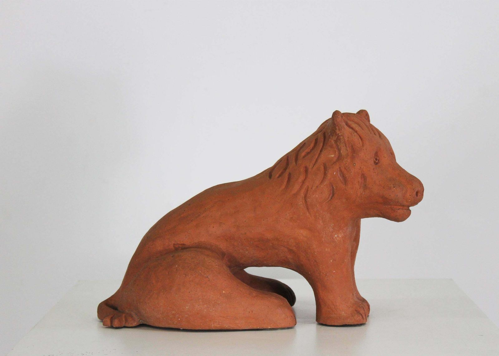 Nathalie Du Pasquier Sculpture Lion By Alessio Sarri 1990s photo Art