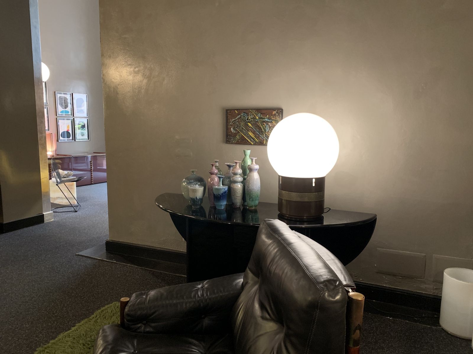 7250.0 Gae Aulenti, 'Mezzo Oracolo' Table Lamp For Artemide, 1970s Ca. photo