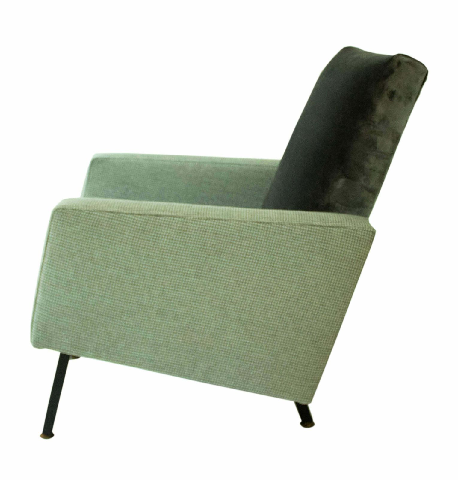 Pair Of Velvet Armchairs. Italy, 1950. photo 2099.0