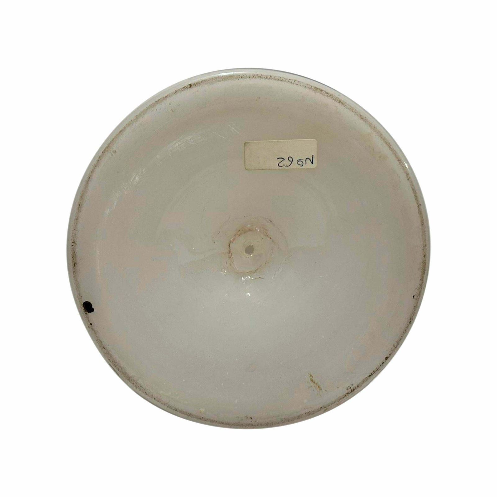 White Opaline Lamp From The Royal Factory Of La Granja. Segovia, Spain, 17th. photo 798.0