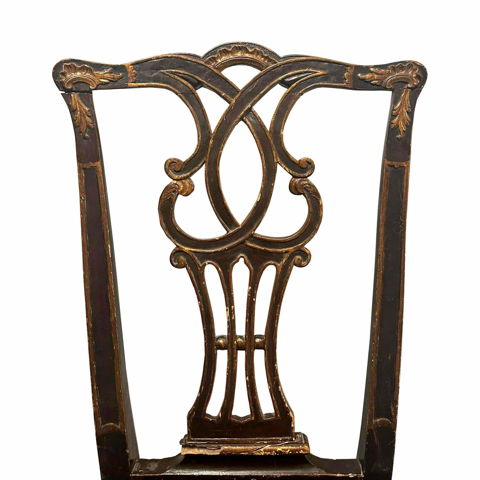 "Don Jose" Style Polychromed Chair, Portugal, 18th Century. photo furniture