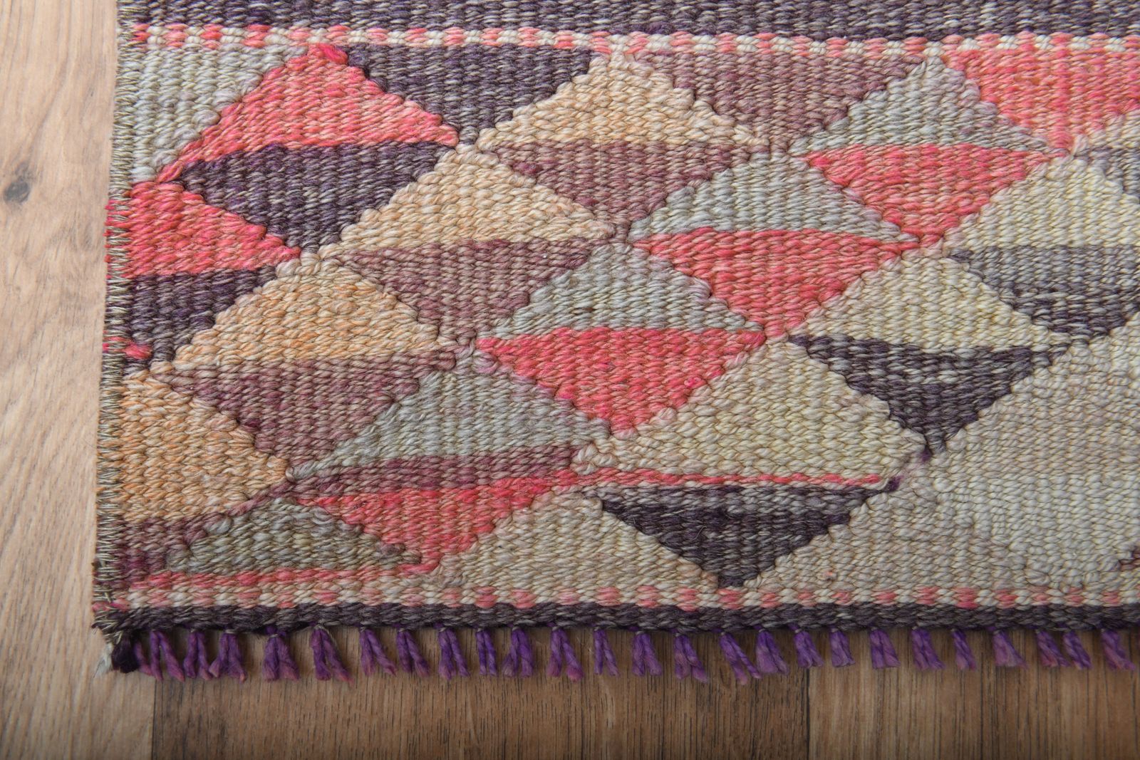 80x296 Turkish Runner Rug, Mid Century Modern, Washable, Entryway Rugs, Hallway Decor, Stair Decor photo vinterior
